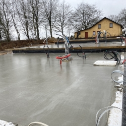 støbning af fundament