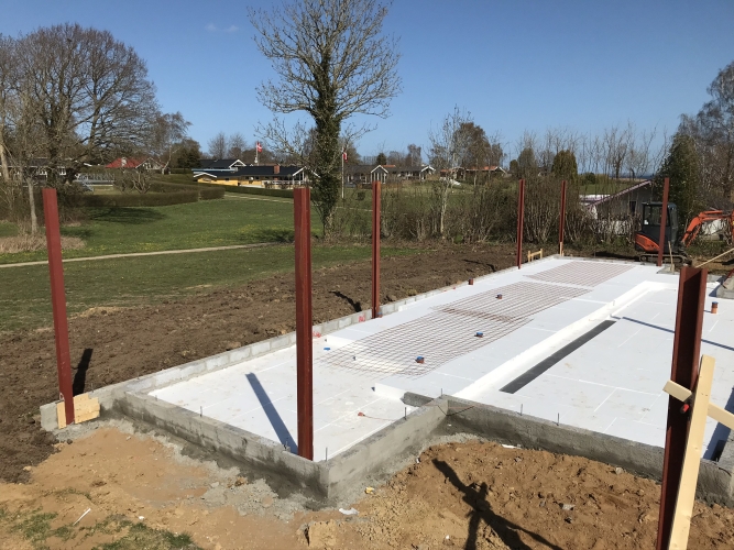 støbning af fundament Esbjerg