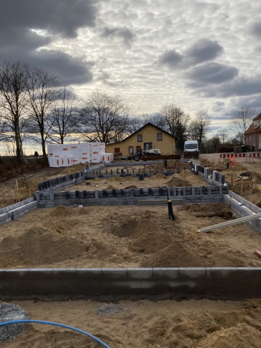 støbning af fundament Hejnsvig